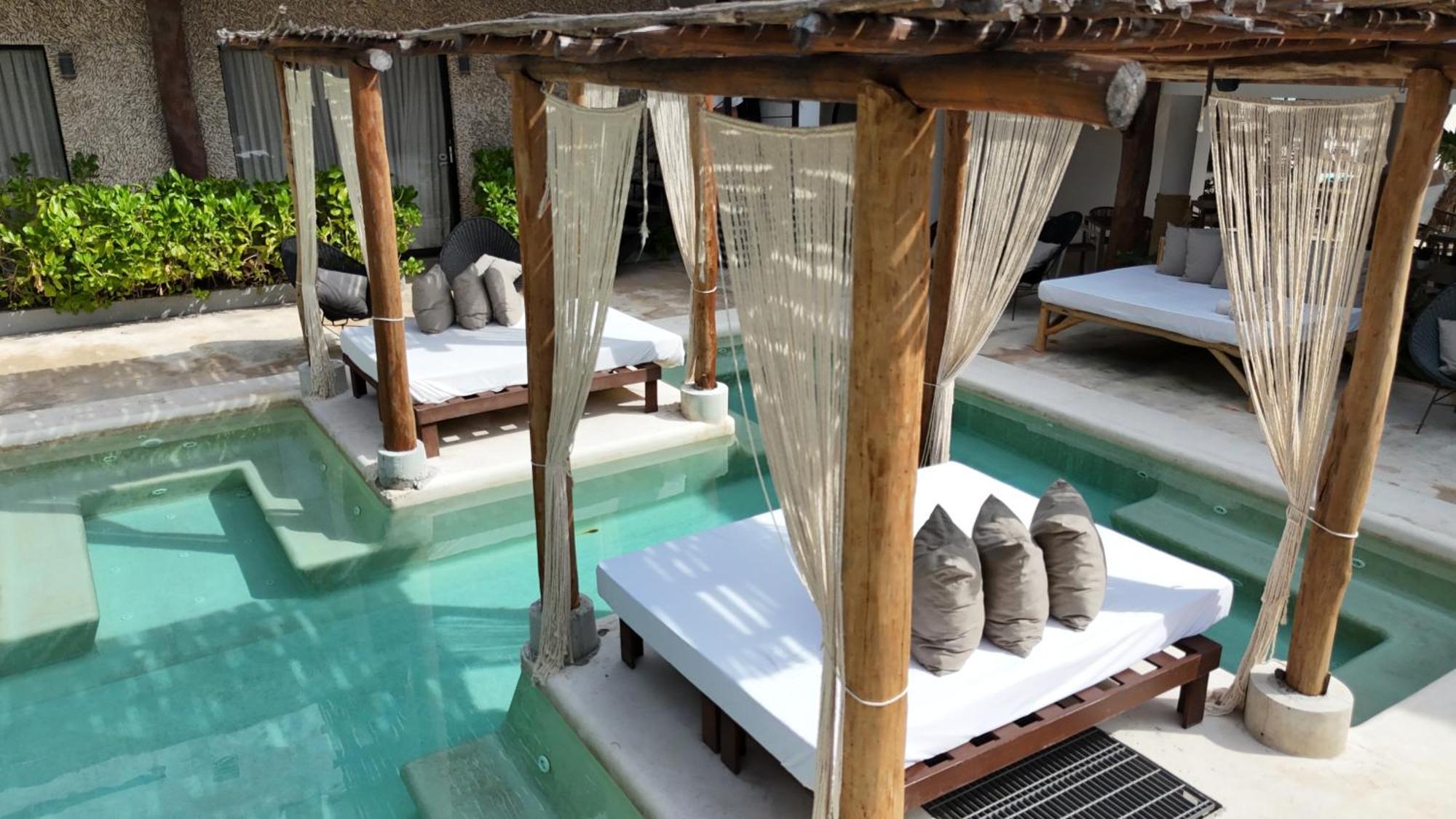 Cabañas by Kinta Kan Playa del Carmen Exterior foto